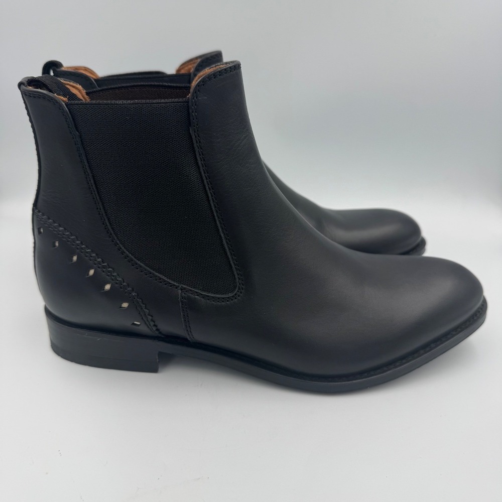 Ariat Two24 Black Leather Chelsea‎ Ankle Boots 10018461 9.5 Western Casual